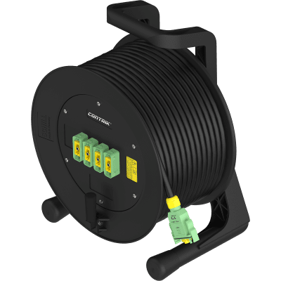 Bild von aardingskabel H07RNF 16mm2 cPot male>4xfemale 40m GT380 Contrik